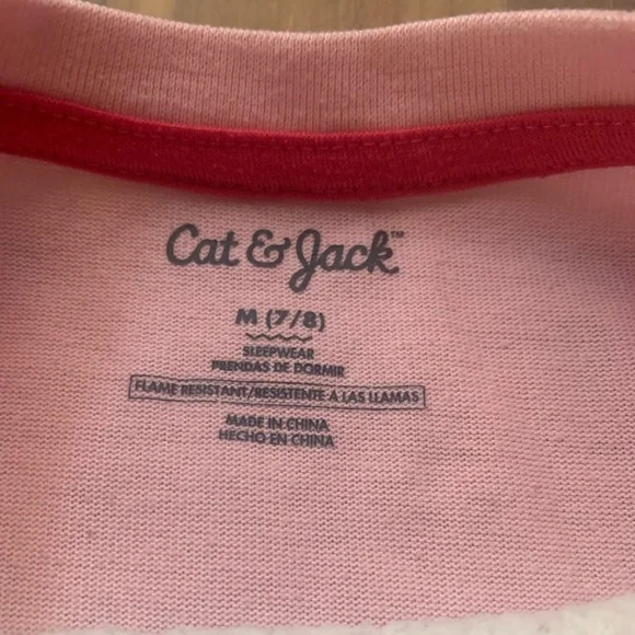 Girls Cat&Jack Pajama Gown - Picture 4 of 6